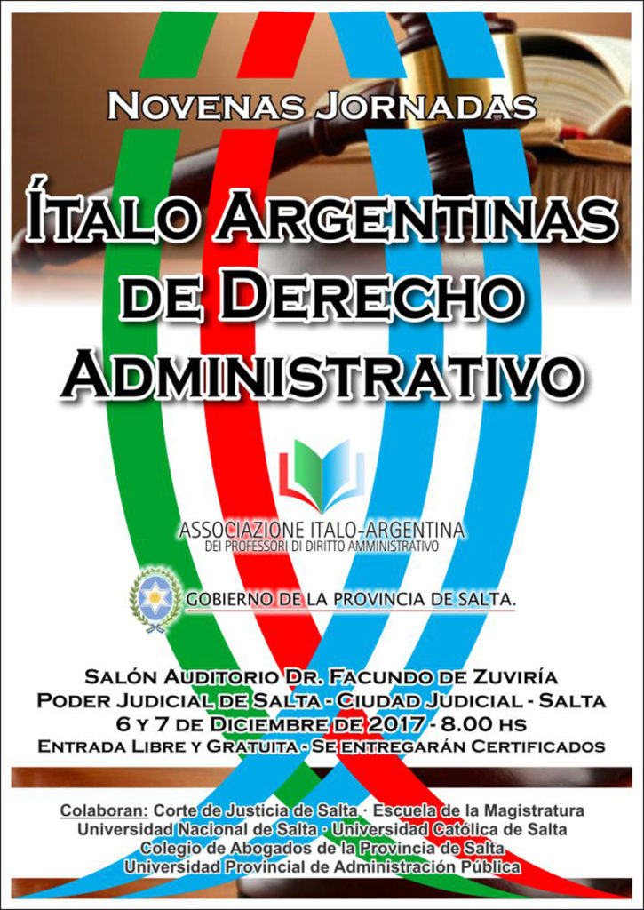 Nona Giornata Italo Argentina di Diritto Amministrativo
